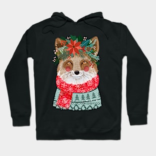 Christmas Squad Fox Hoodie